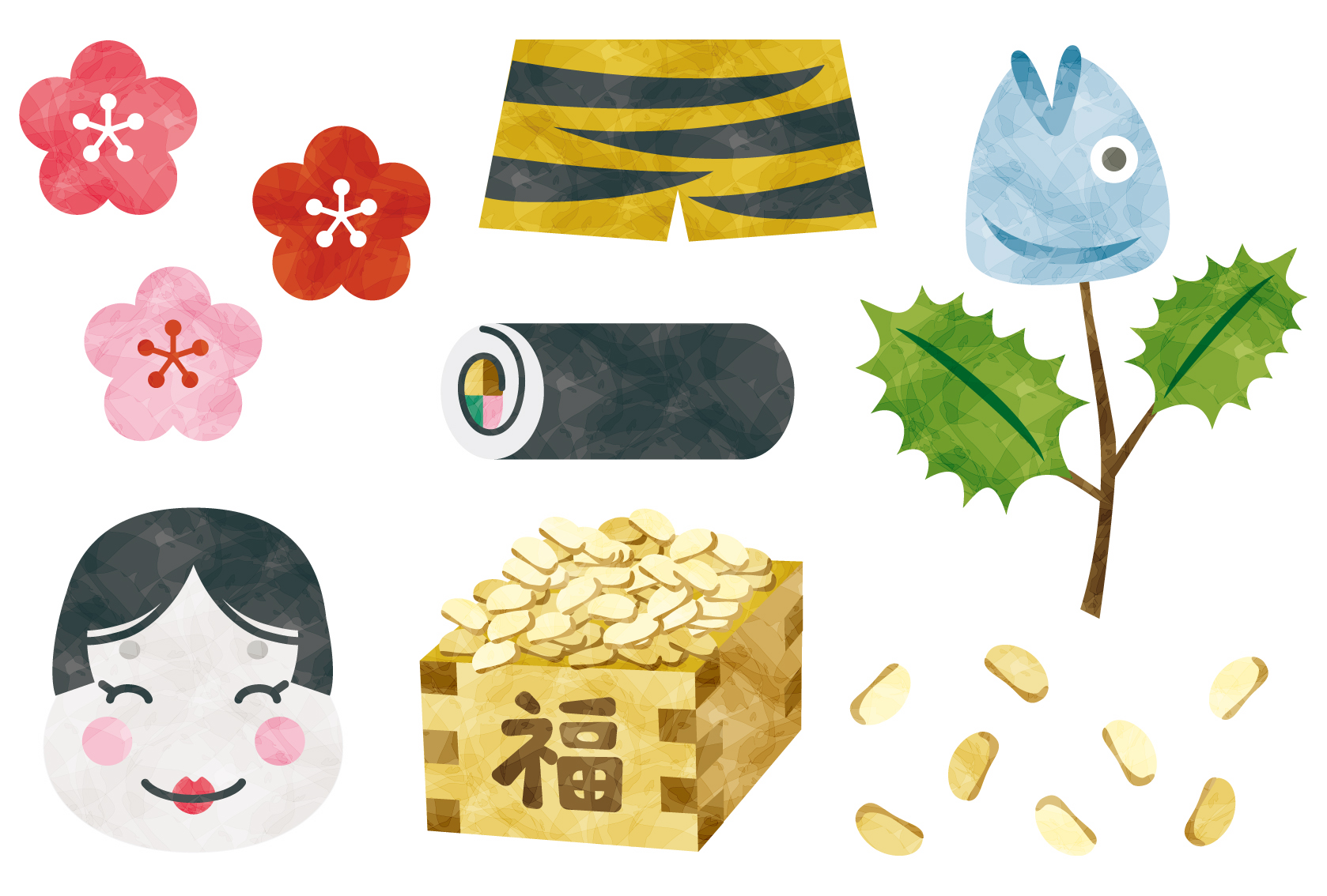 Illustration - 節分